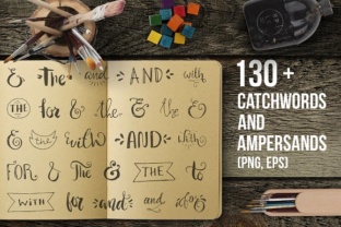 Bringing Natural Texture to Your Designs with the Handdrawn Catchwords Set