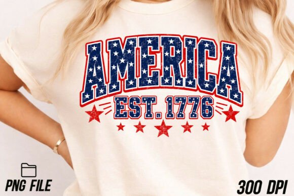 Celebrating Independence with Retro America Patriotic 4th of July PNG Designs
