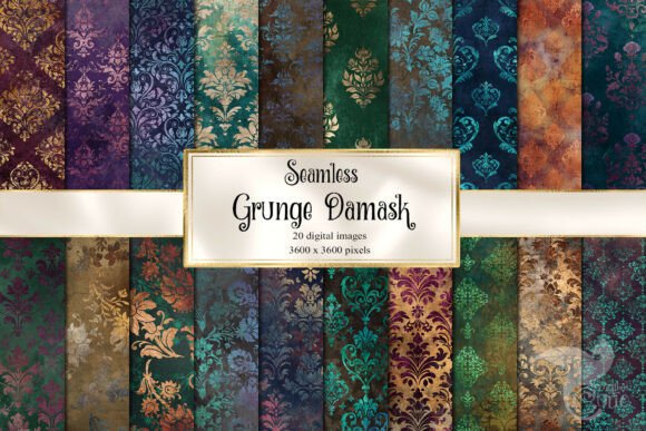 Evaluating Seamless Grunge Damask Textures for Professional and Personal Design Projects