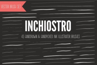Inchiostro Illustrator Brush Pack: Hand-Drawn Vector Art