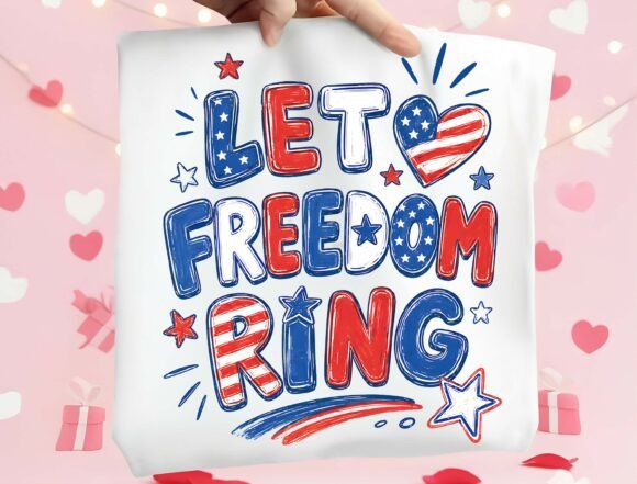 Let Freedom Ring PNG: Elevating Patriotic Design for the Modern Creator