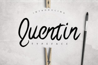 Quentin Font: Mastering Smooth Hand-Brushed Typography