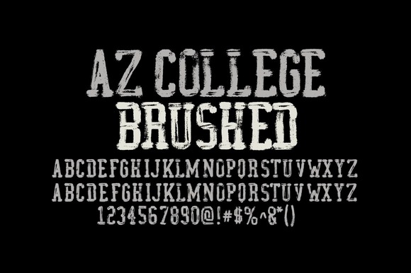 Why AZ College Brushed Is the Go-To Font for Authentic Collegiate Designs